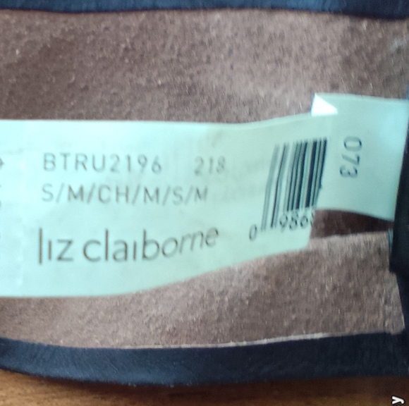 Vintage Brown Leather Hand Painted Wooden O-ring Asymmetrical Belt Size S/M - Picture 6 of 9